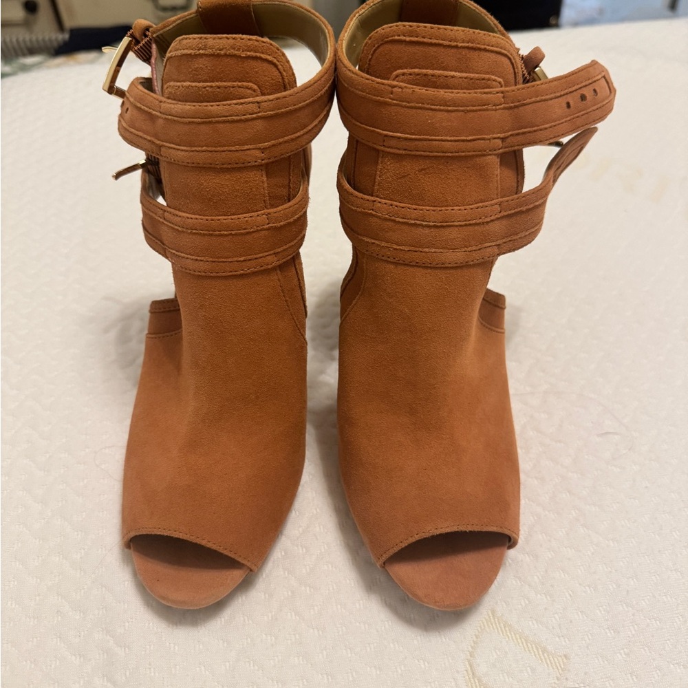 MICHAEL Michael Kors pink Peep-Toe Heeled Boots